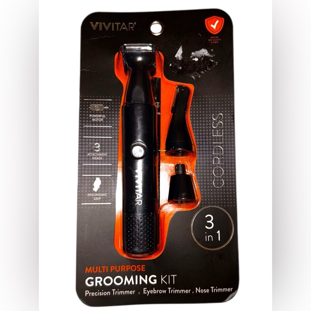 Vivitar Black Multi-Purpose Grooming Kit